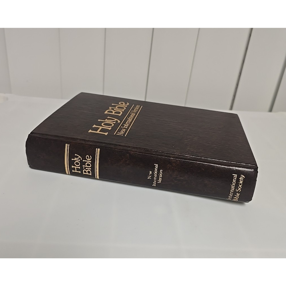 Vintage 70s Holy Bible New International Version by International Bible Society
